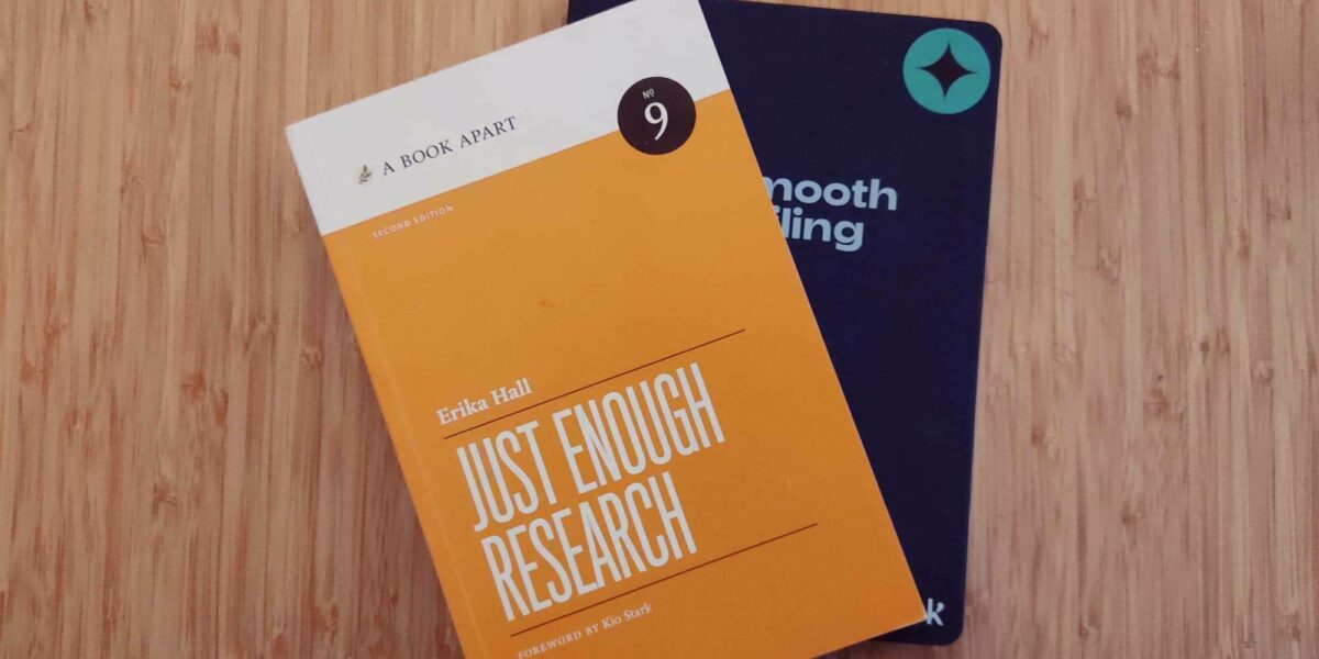 Just Enough Research, A Book Apart